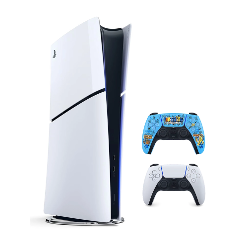 Игровая приставка Sony PlayStation 5 Slim Digital Edition (PS5 Slim) + 2 геймпад Fortnite