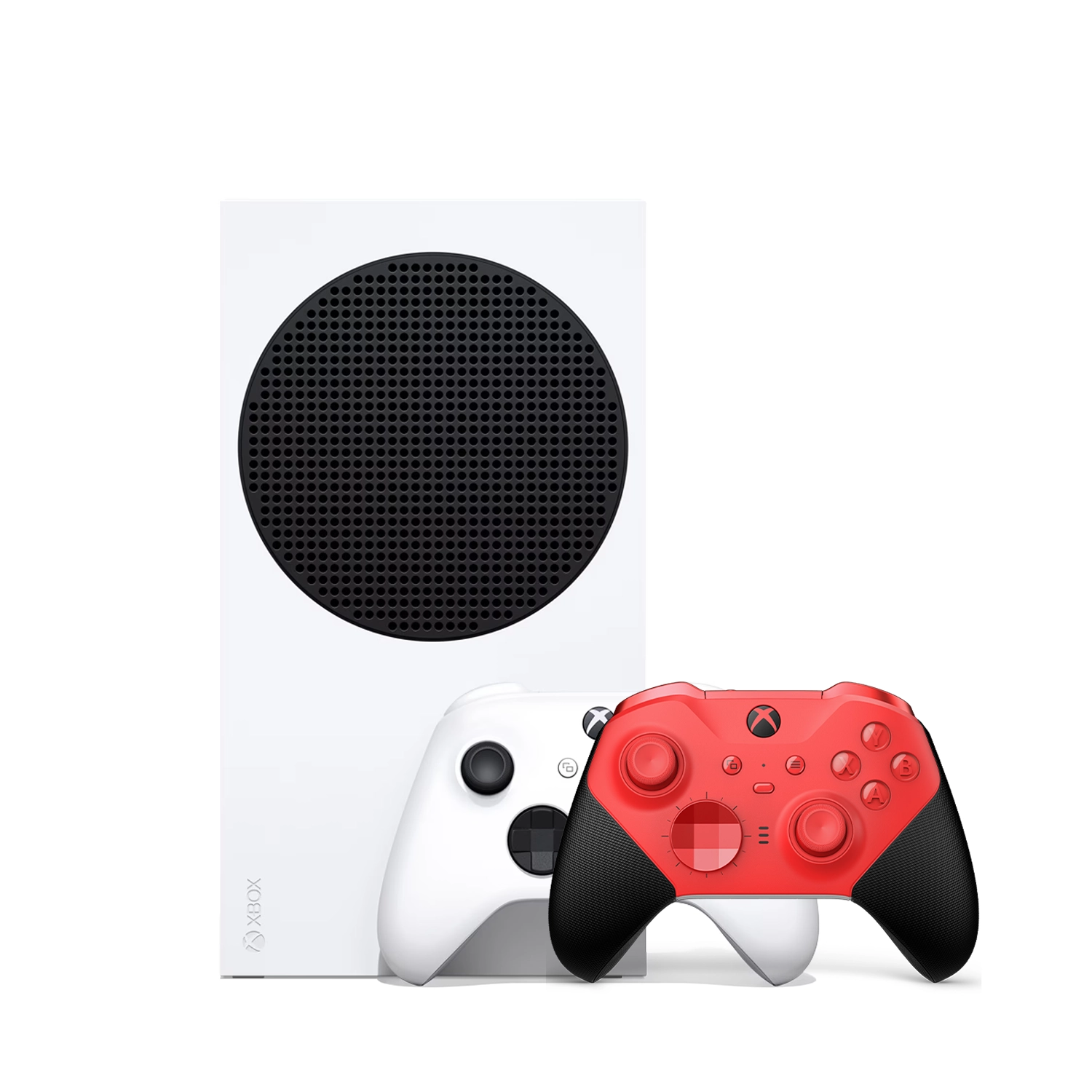 Игровая приставка Microsoft Xbox Series S + 2 геймпад Elite Series 2 Core Red