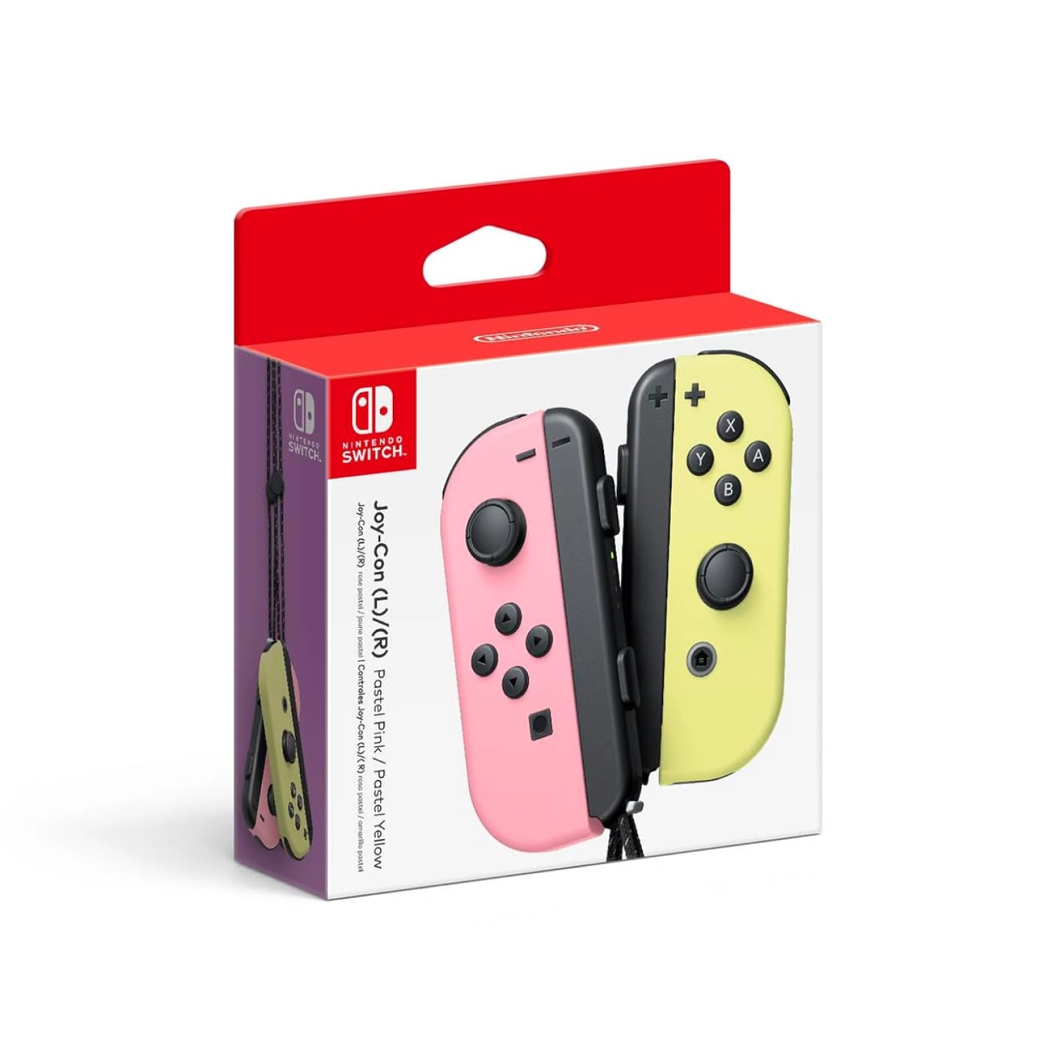 Контроллеры Joy-Con Pastel Pink/Pastel Yellow