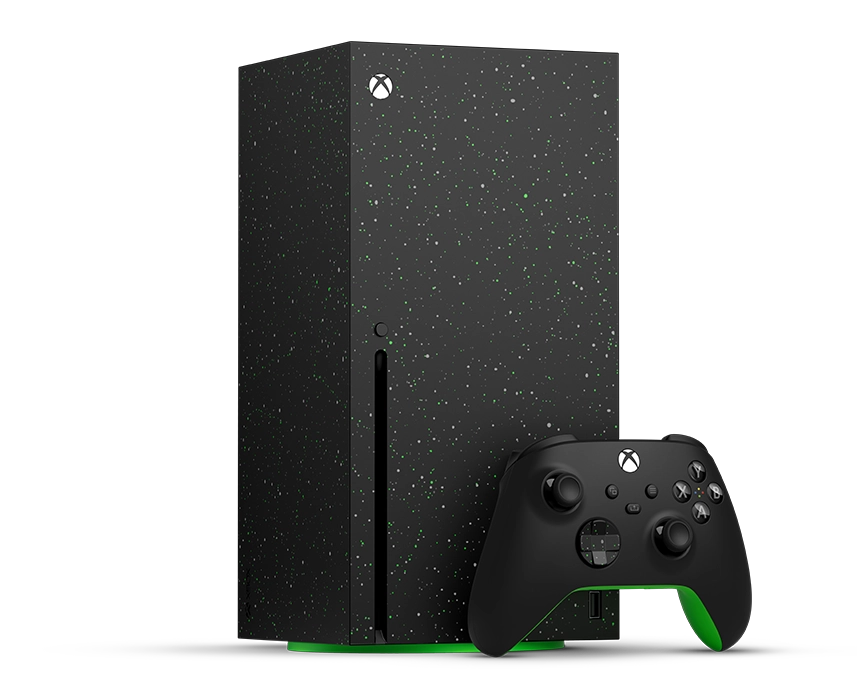 Игровая приставка Microsoft Xbox Series X Galaxy Black 2TB SSD (с дисководом)